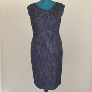 Metallic threaded dress
